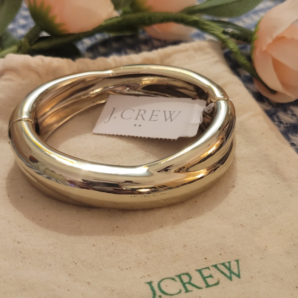 Jcrew clasp bangle bracelet
